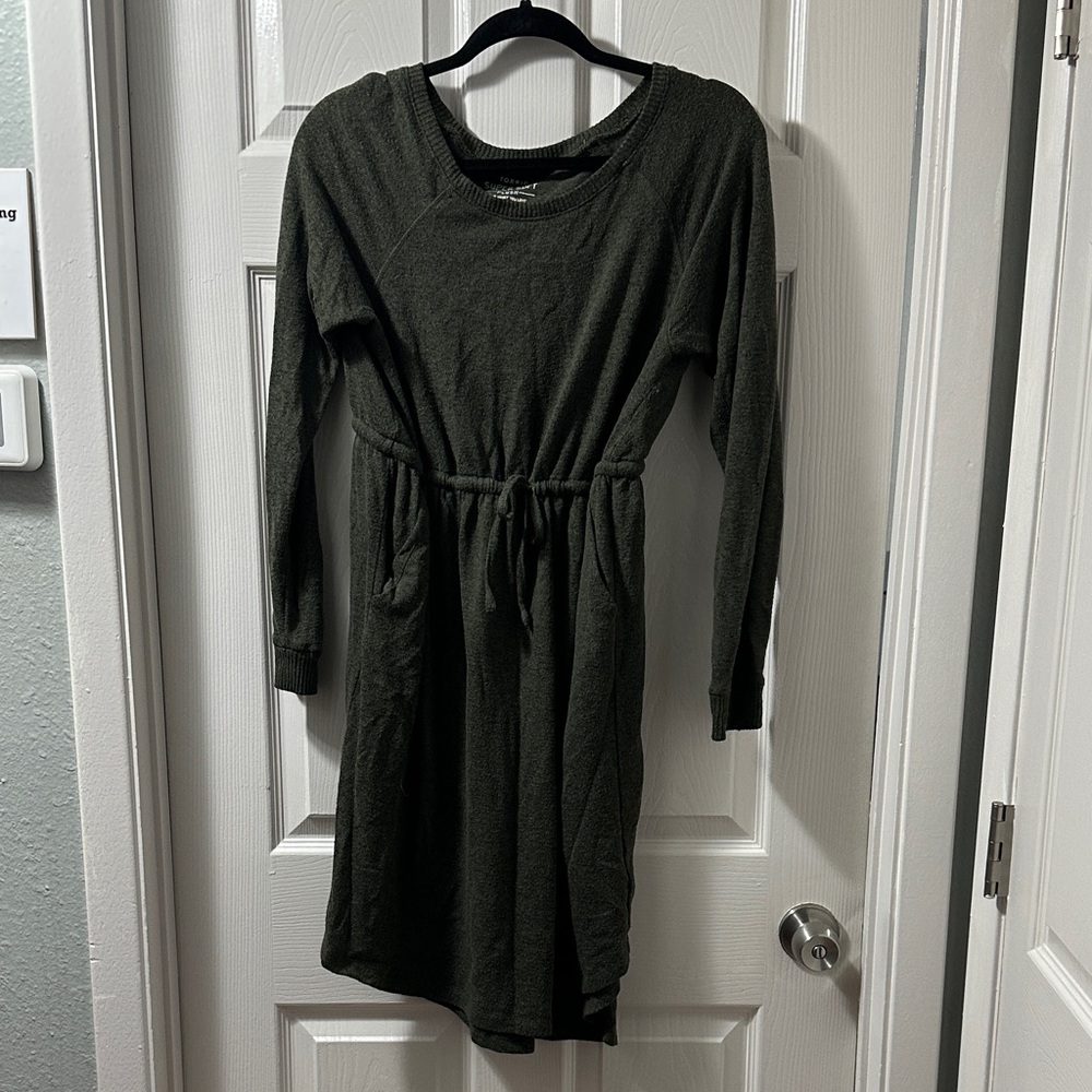 Torrid Olive Green Super Soft Plush Top